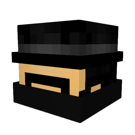 R4_SAMBUSA Minecraft avatar head, 3D render