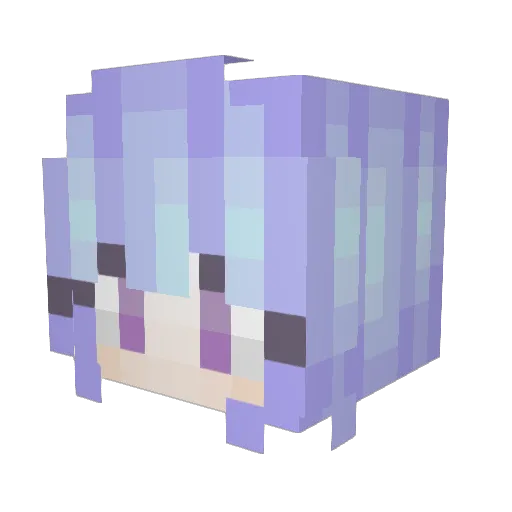 R4anger Minecraft avatar head, 3D render