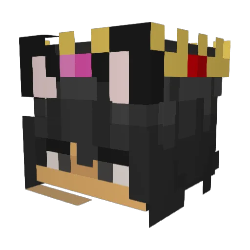 R4daddy Minecraft avatar head, 3D render