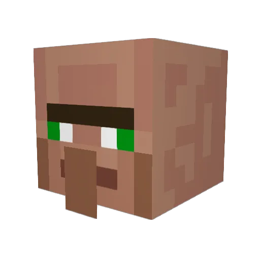 R4mLLo Minecraft avatar head, 3D render