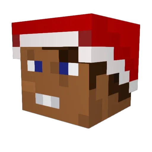 R4phman Minecraft avatar head, 3D render