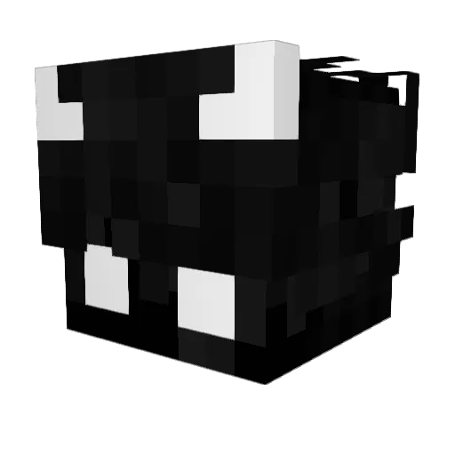 R4pz Minecraft avatar head, 3D render