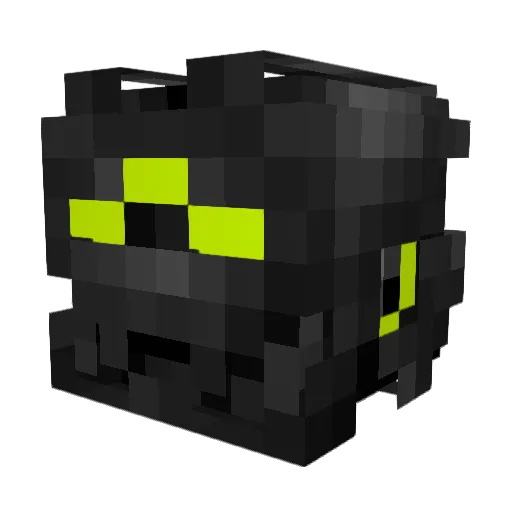 RAAM_general Minecraft avatar head, 3D render