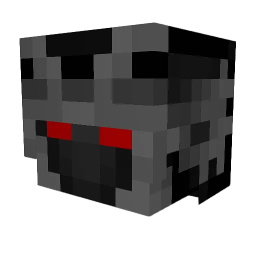RAAULGOAT Minecraft avatar head, 3D render