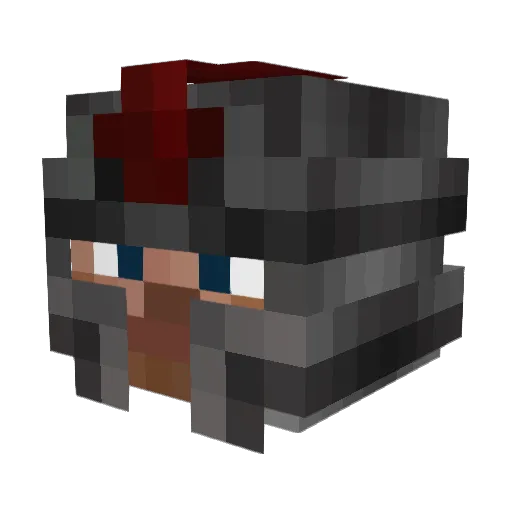 RABrodiaga Minecraft avatar head, 3D render