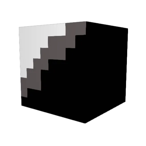 RAGEDREEM Minecraft avatar head, 3D render