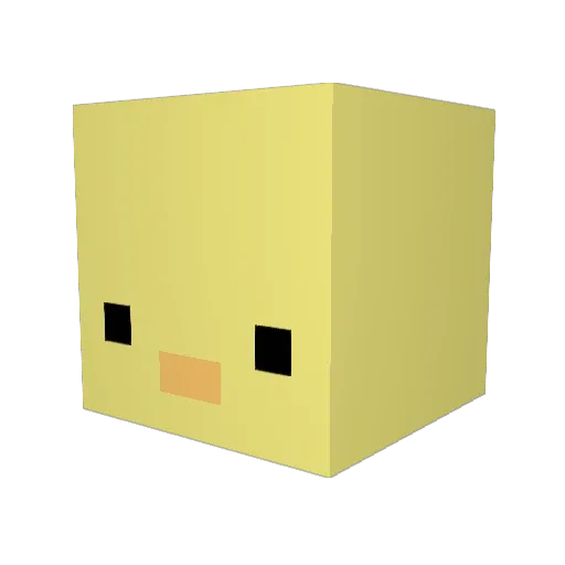 RAGER_MAMA Minecraft avatar head, 3D render