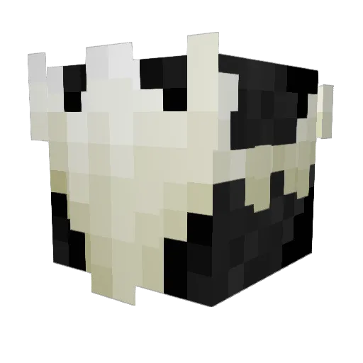 RAIDRIAR_8 Minecraft avatar head, 3D render