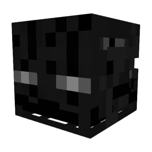 RAINTYA Minecraft avatar head, 3D render