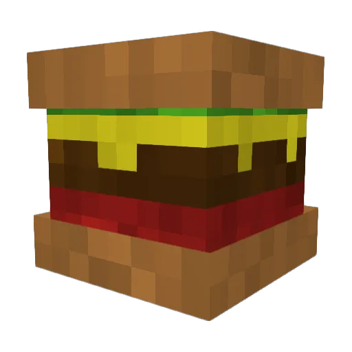 RAMILNE Minecraft avatar head, 3D render