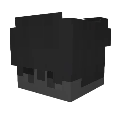 RARESYROBLOXPRO Minecraft avatar head, 3D render