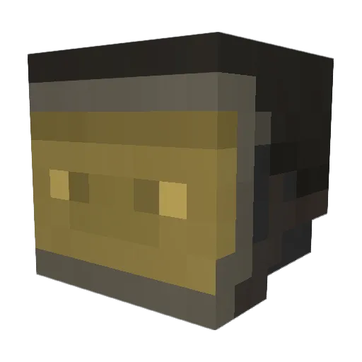 RASMUSTHENOOB Minecraft avatar head, 3D render