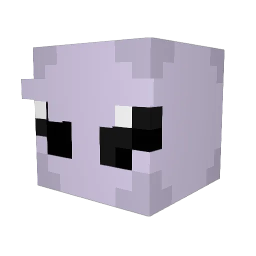 RATTPACKAlnur Minecraft avatar head, 3D render