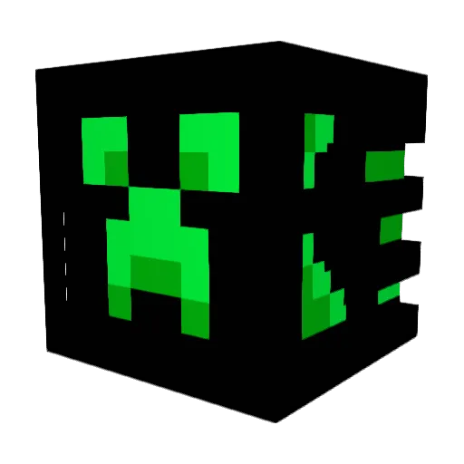 RATZAVEN Minecraft avatar head, 3D render