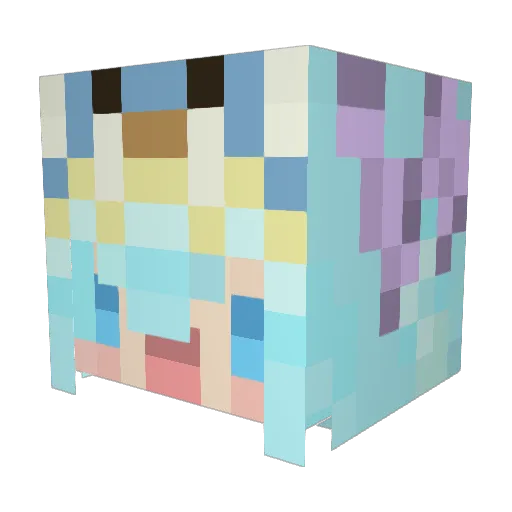 Minecraft-Avatar von RAViNFECTION: Kopf als 3D-Render