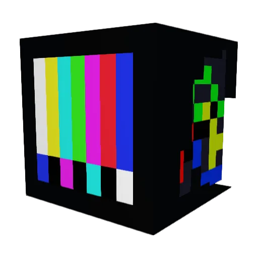 RAWKHIGH Minecraft avatar head, 3D render