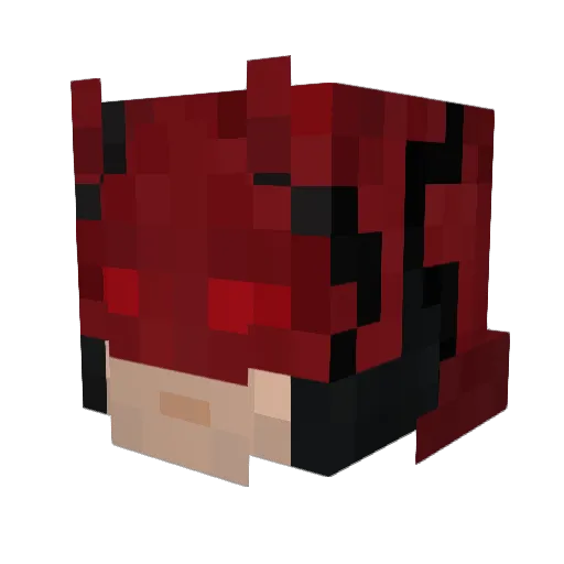 RAWLICIOUS Minecraft avatar head, 3D render