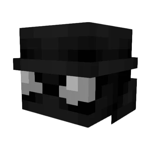 RAZEvLAW Minecraft avatar head, 3D render