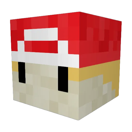 RAZR_Rift Minecraft avatar head, 3D render