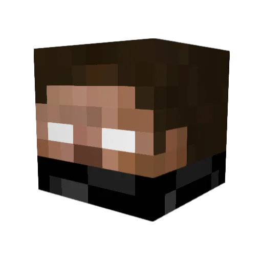 RBL_Guardian Minecraft avatar head, 3D render