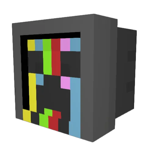 RBLnixx Minecraft avatar head, 3D render