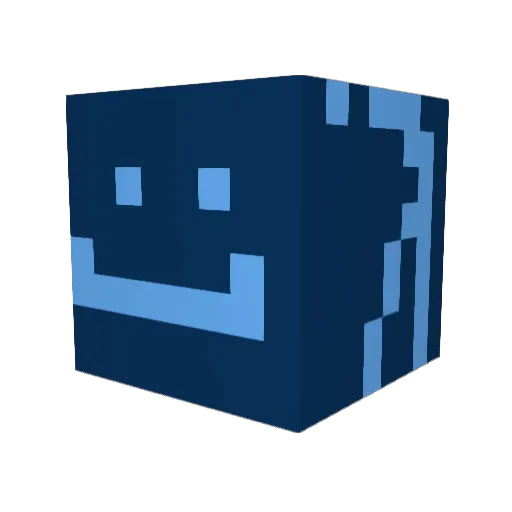 RBORiad Minecraft avatar head, 3D render