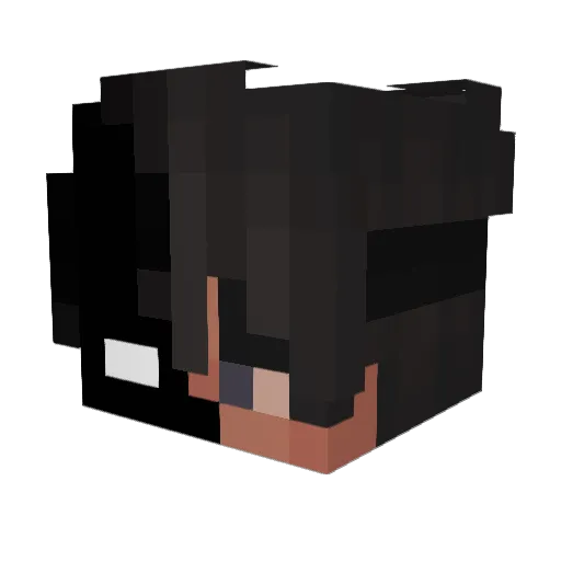 RBSlukasGamer Minecraft avatar head, 3D render