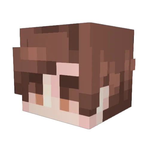 RBengoa Minecraft avatar head, 3D render