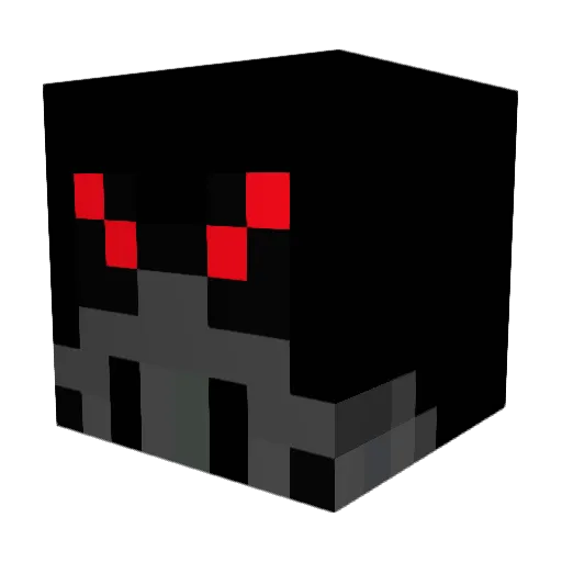 RCO75 Minecraft avatar head, 3D render