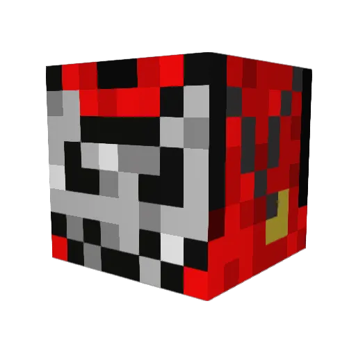 RCYoung86 Minecraft avatar head, 3D render