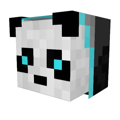 RC_Games Minecraft avatar head, 3D render