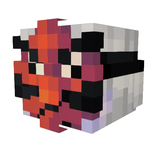 RChapita16 Minecraft avatar head, 3D render