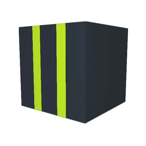 RDGPO Minecraft avatar head, 3D render