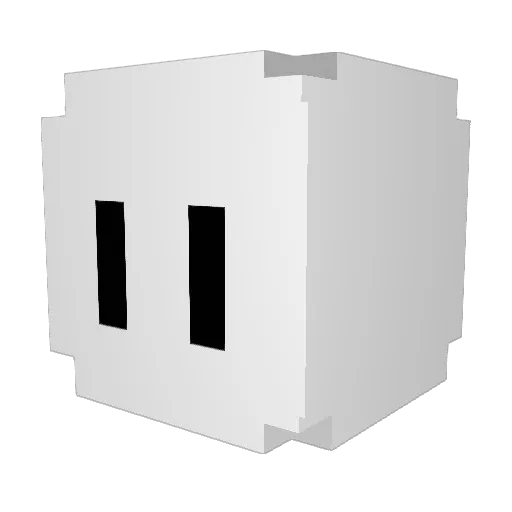 RDSkatering Minecraft avatar head, 3D render