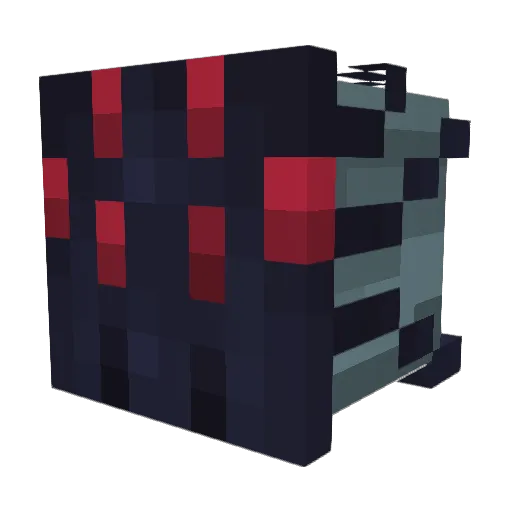 RD_W Minecraft avatar head, 3D render