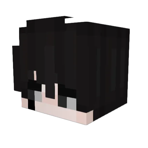 RDdek Minecraft avatar head, 3D render