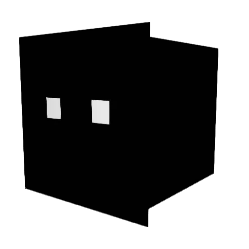 RDudeMC Minecraft avatar head, 3D render