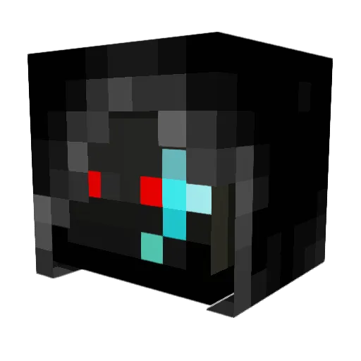 REAP3R88 Minecraft avatar head, 3D render