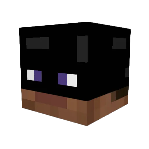 RECHFRECH Minecraft avatar head, 3D render