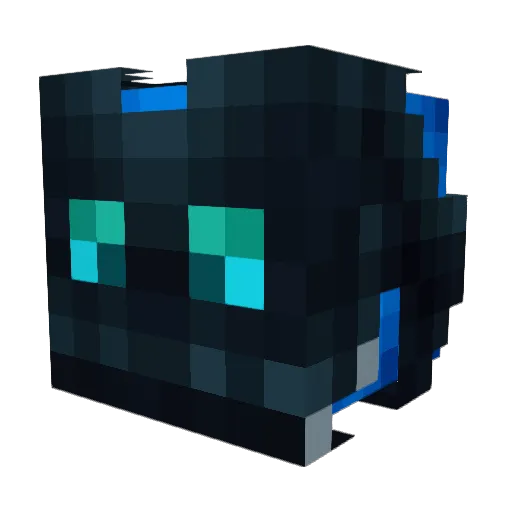 REDHAWK5555 Minecraft avatar head, 3D render