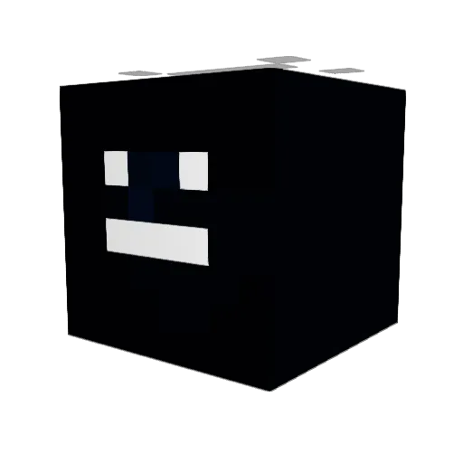 REDSEER23 Minecraft avatar head, 3D render