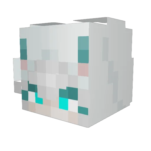 REEEEKID2022 Minecraft avatar head, 3D render