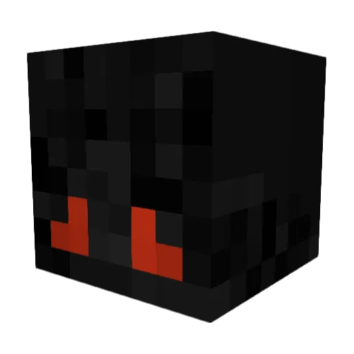 REFUSE_NCB Minecraft avatar head, 3D render