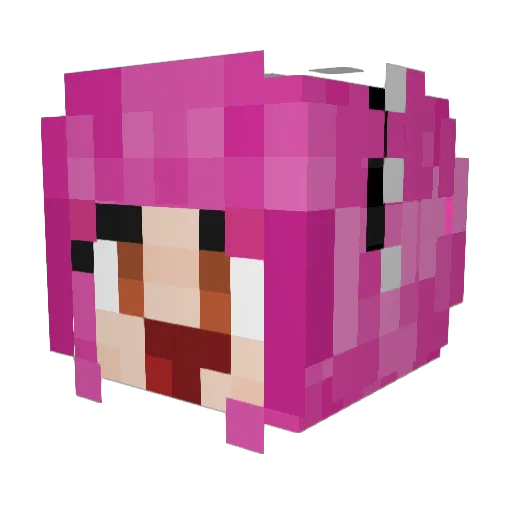 REGULAR_PERS0N Minecraft avatar head, 3D render