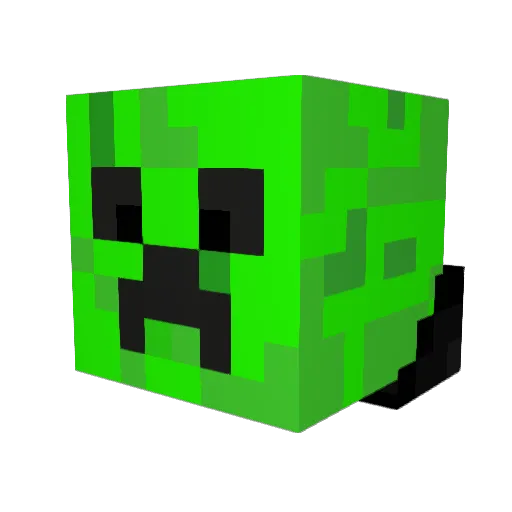 REH14 Minecraft avatar head, 3D render