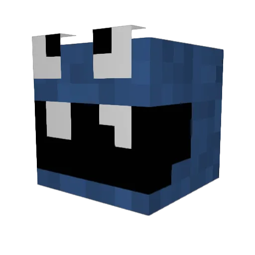 REIDOMINETECRAFT Minecraft avatar head, 3D render