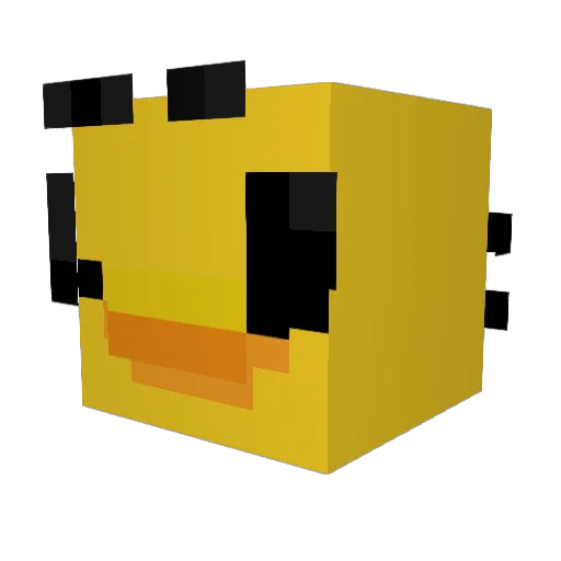 RENECRAFT1978 Minecraft avatar head, 3D render