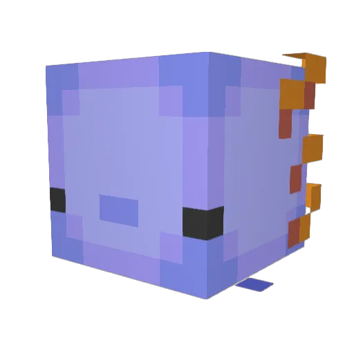 RE_Joy Minecraft avatar head, 3D render