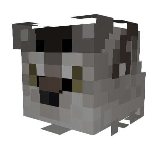 REpowerplay Minecraft avatar head, 3D render