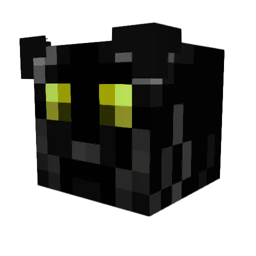 RHCS_02 Minecraft avatar head, 3D render